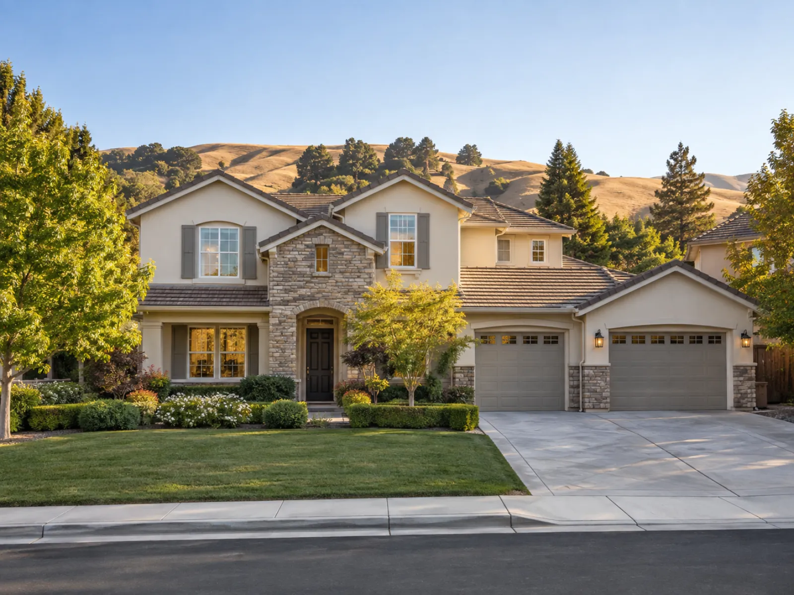 Pleasanton 典型住宅示意