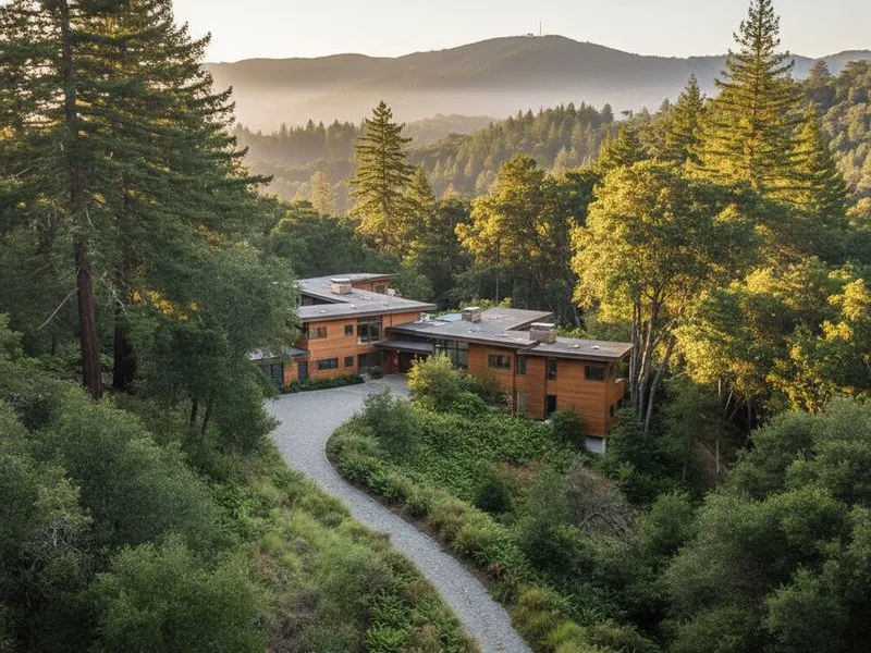 Portola Valley 典型住宅示意